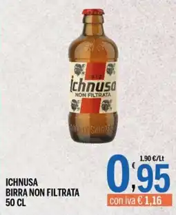 Gruppo Pascar Ichnusa birra non filtrata offerta