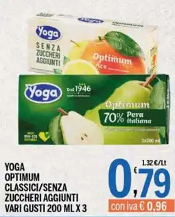 Gruppo Pascar Yoga Optimum Classici/Senza Zuccheri Aggiunti offerta