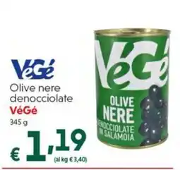 DiMeglio VéGé Olive nere denocciolate offerta