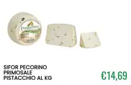 Sugros Sifor pecorino primosale pistacchio offerta