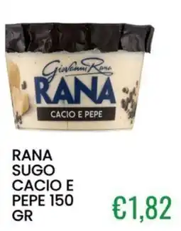Sugros Rana sugo cacio e pepe offerta