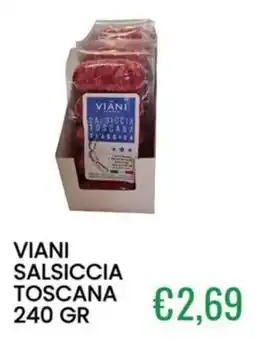 Sugros Viani Salsiccia Toscana offerta