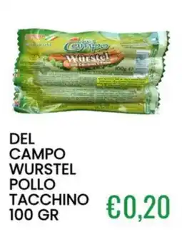 Sugros Del Campo Wurstel Pollo Tacchino offerta