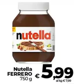 In Coop Nutella Ferrero offerta