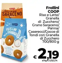 In Coop Frollini COOP offerta