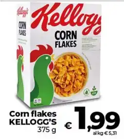 In Coop Corn flakes Kellogg's offerta
