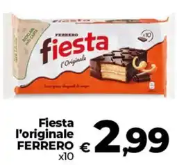 In Coop Fiesta l'originale Ferrero offerta