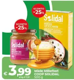 In Coop Miele Millefiori COOP SOLIDAL offerta
