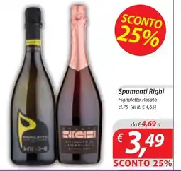DiMeglio Spumanti Righi Pignoletto-Rosato offerta
