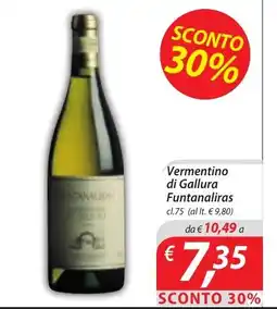DiMeglio Vermentino di Gallura Funtanaliras offerta