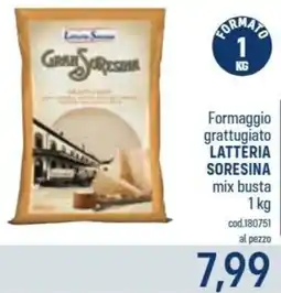 Talento Professional Store Formaggio grattugiato Latteria Sorensina offerta