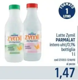 Talento Professional Store Latte Zymil Parmalat offerta