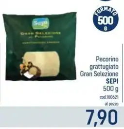 Talento Professional Store Pecorino grattugiato Gran Selezione Sepi offerta