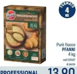 Talento Professional Store Purè fiocco Pfanni offerta