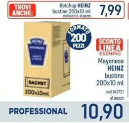 Talento Professional Store Heinz Mayonese bustine offerta