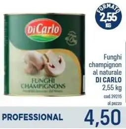 Talento Professional Store Funghi champignon al naturale Di Carlo offerta