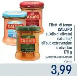 Talento Professional Store Filetti di tonno CALLIPO offerta