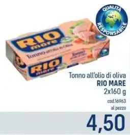Talento Professional Store Rio mare Tonno all'olio di oliva offerta