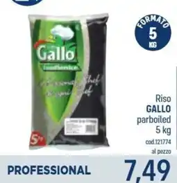 Talento Professional Store Riso GALLO parboiled offerta