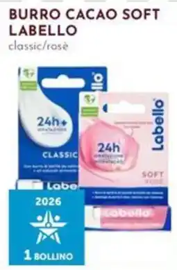 Pan Burro cacao soft Labello classic/rosè offerta
