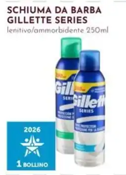 Pan Schiuma da barba Gillette Series offerta