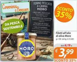 DiMeglio Filetti all'olio di oliva Moro offerta