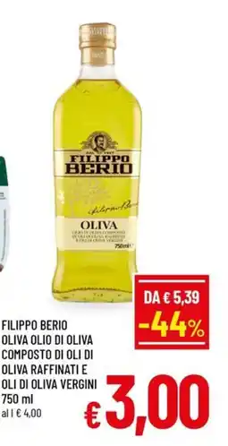 Famila Market Filippo Berio Oliva Olio di Oliva offerta