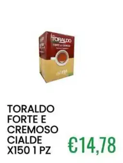 Sugros Toraldo forte e cremoso cialde offerta