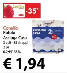 Cadoro Consilia Rotolo Asciuga Casa offerta