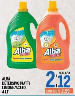 Gruppo Pascar Alba Detersivo Piatti offerta