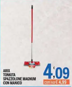 Gruppo Pascar Arix spazzolone magnum con manico offerta