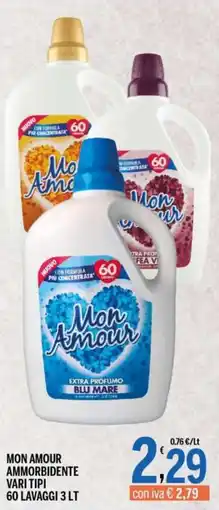 Gruppo Pascar Mon Amour ammorbidente offerta