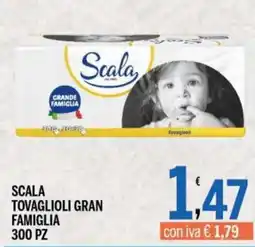 Gruppo Pascar Scala tovaglioli gran famiglia offerta