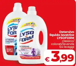 Coop Radenza Detersivo igienizzante Lysoform lavanda offerta