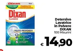 Coop Radenza Detersivo Lavatrice in Polvere Dixan offerta