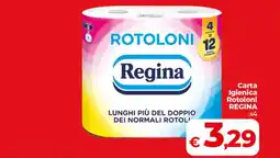 Coop Radenza Carta igienica Rotoloni Regina offerta