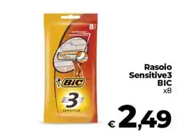 Coop Radenza Rasoio Sensitive3 BIC offerta