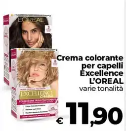 Coop Radenza Crema colorante per capelli Excellence L'OREAL offerta