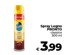 Coop Radenza Spray Legno PRONTO classico offerta