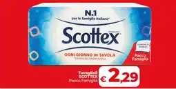 Coop Radenza Tovaglioli Scottex offerta
