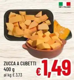 Famila Market Zucca a cubetti offerta
