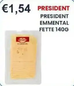 Caramico President emmental fette offerta