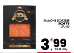 Despar Sicilia Salmone scozzese Scott's offerta