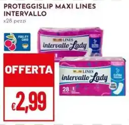 Pan Proteggislip maxi lines intervallo lady offerta