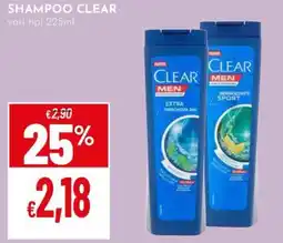 Pan Shampoo Clear Men offerta