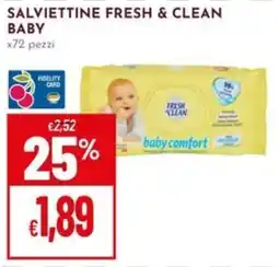Pan Salviettine Fresh & Clean baby offerta