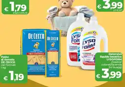 In Coop Detersivo liquido lavatrice LYSOFORM offerta