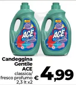 In Coop Candeggina Gentile ACE offerta