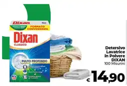 In Coop Detersivo Lavatrice in Polvere Dixan offerta