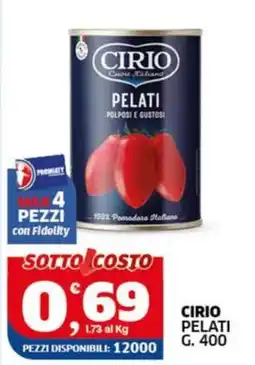 Sigma Cirio pelati offerta